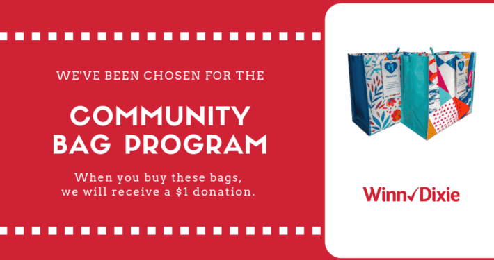 Purchase a Reusable Food Bag at Winn Dixie and Support CFB!
