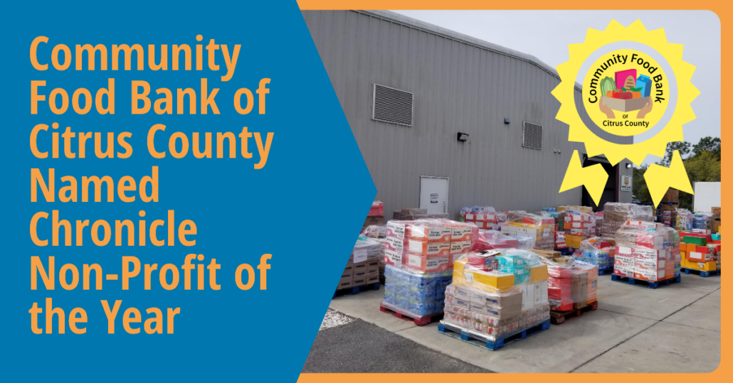 Community Food Bank Named Chronicle Non-Profit of the Year