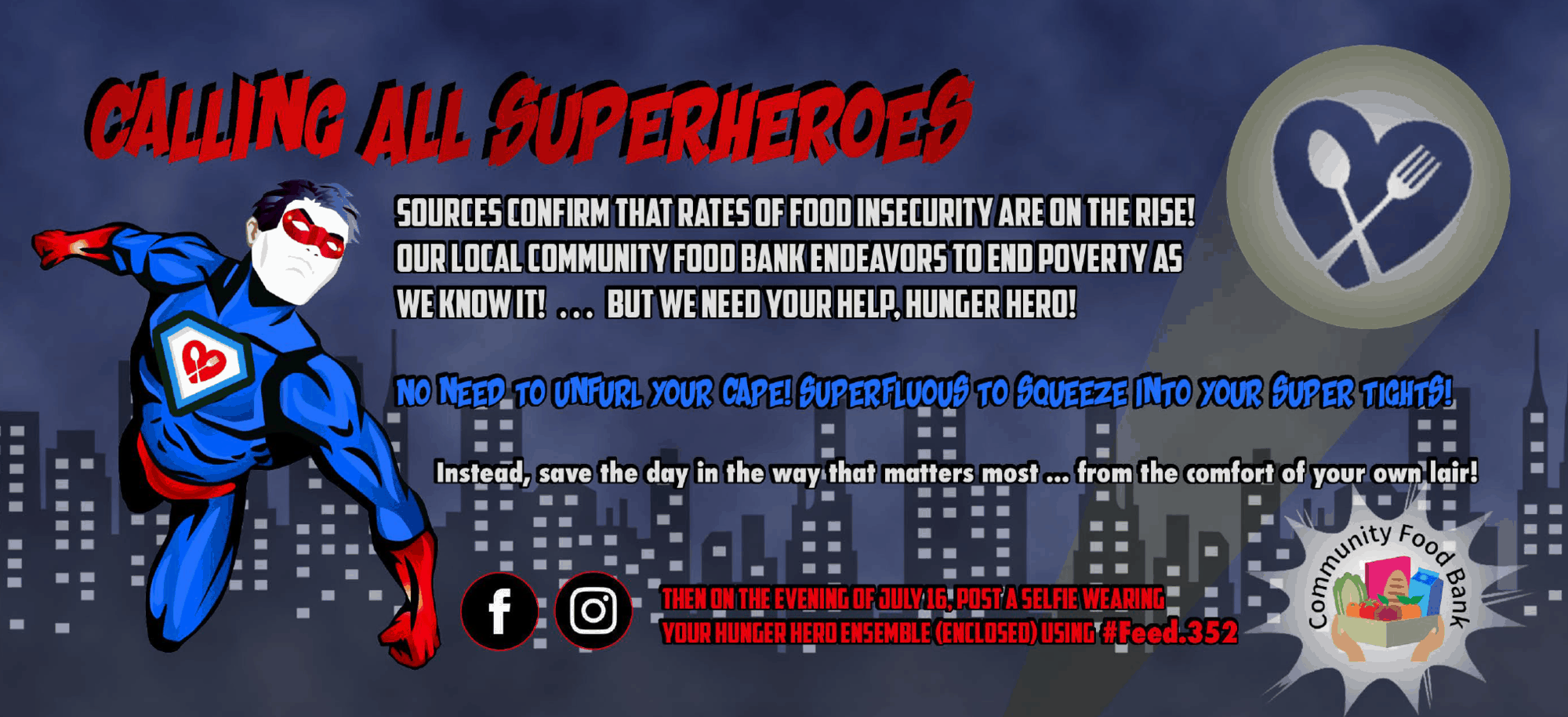 Become a Hunger Hero!