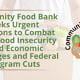 Community Food Bank Seeks Urgent Donations